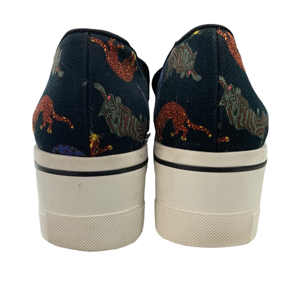 Stella McCartney Black Binx Crouching Cat Platform Loafers Size EU 39 Runs Small - Picture 4 of 10